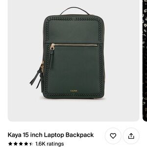 Calpak Kaya 15 Inch Laptop Backpack - Green